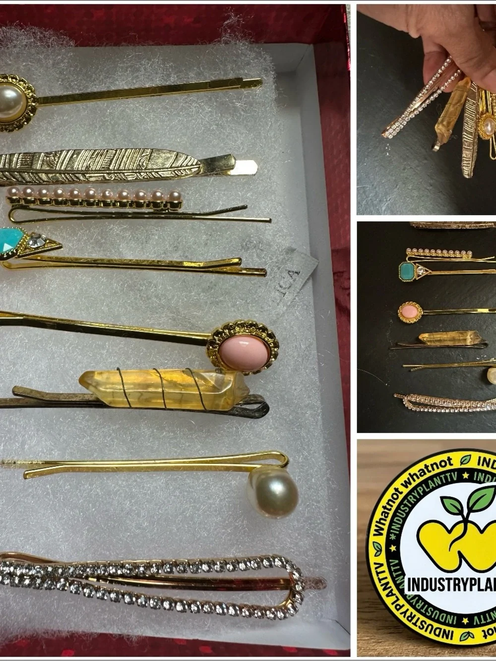 Curated 8-Piece Luxe Hair Jewelry Bundle ✨👑 by Industry Plant